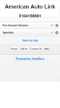Mobile Screenshot of americanautolink.com